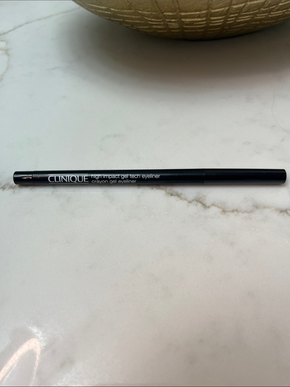 Clinique high impact gel tech eyeliner crayon gel Intense black